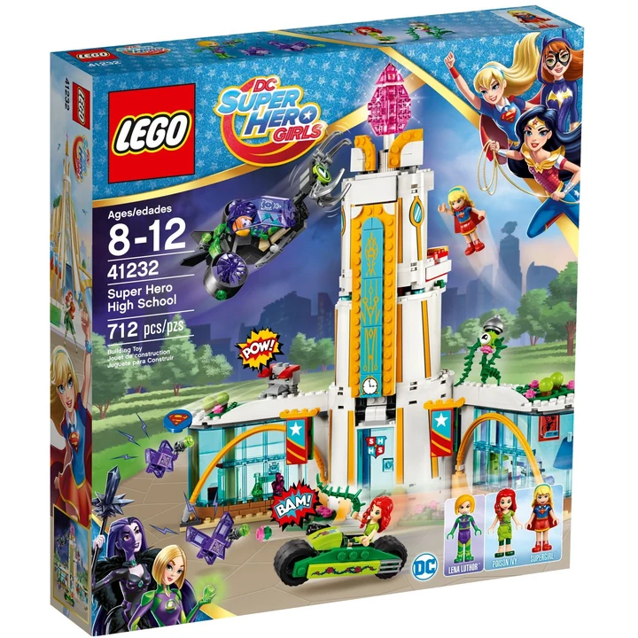 LEGO DC Super Hero Girls 41232 Highschool der Super Heroes Bild 2