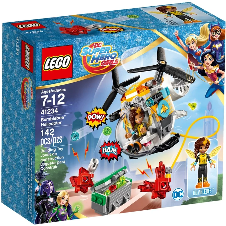 LEGO DC Super Hero Girls 41234 Bumblebees™ Hubschrauber Bild 2