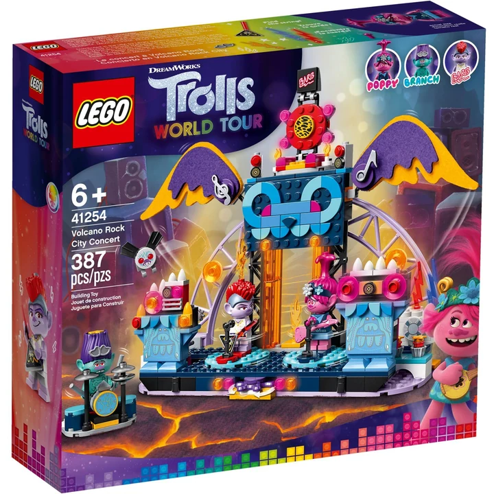 LEGO Trolls: World Tour 41254 Volcano Rock City Konzert Bild 2