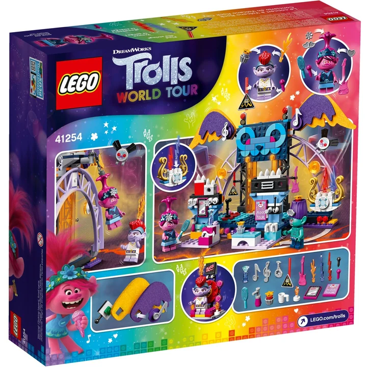 LEGO Trolls: World Tour 41254 Volcano Rock City Konzert Bild 5