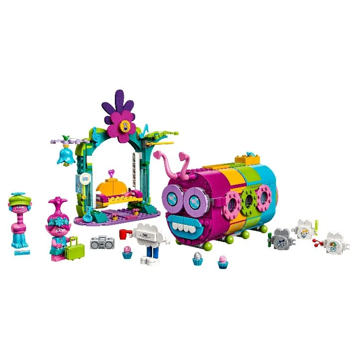 lego Trolls: World Tour 41256 Regenbogen-Raupenbus