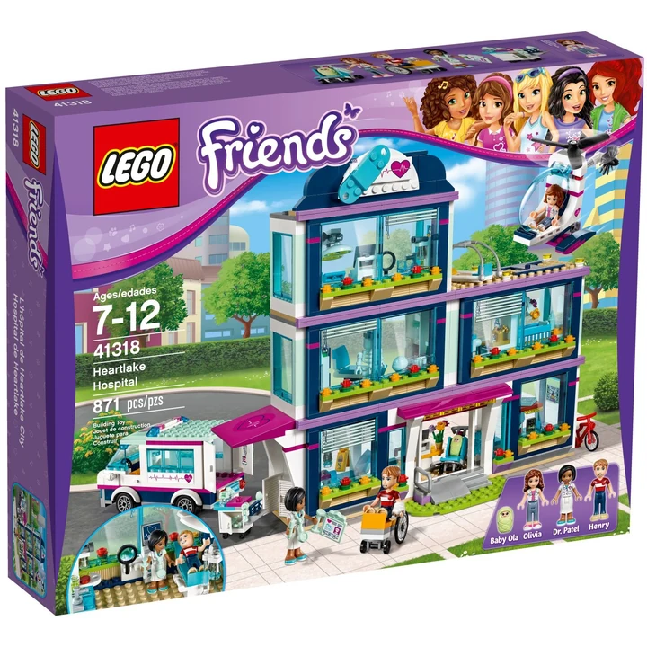 LEGO Friends 41318 Heartlake Krankenhaus Bild 2
