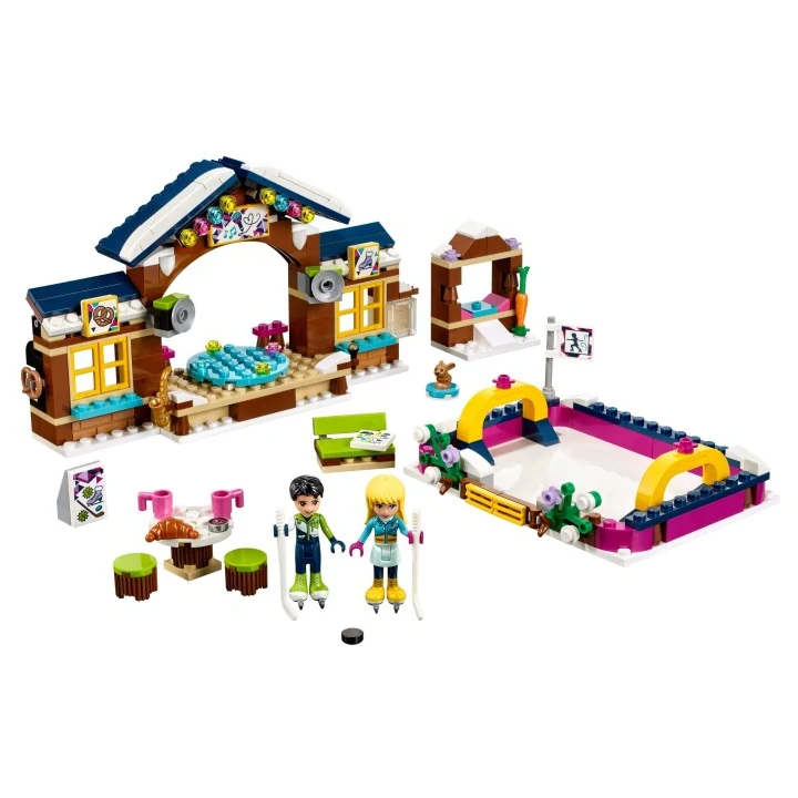 lego friends 41322 Eislaufplatz im Wintersportort