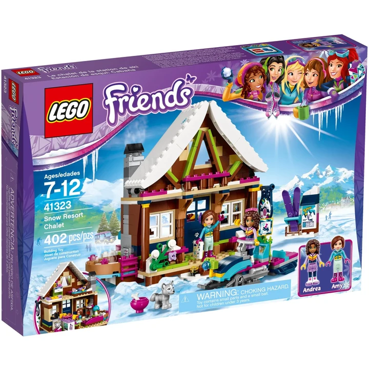 LEGO Friends 41323 Chalet im Wintersportort Bild 2