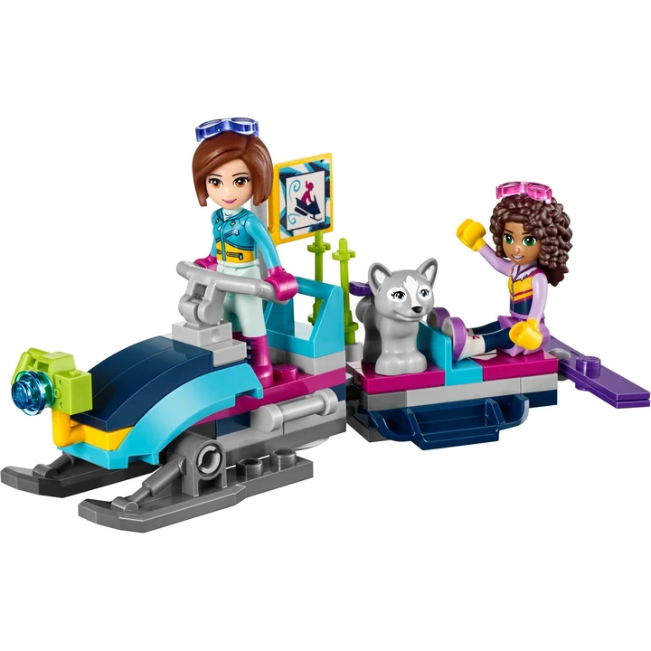 LEGO Friends 41323 Chalet im Wintersportort Bild 3