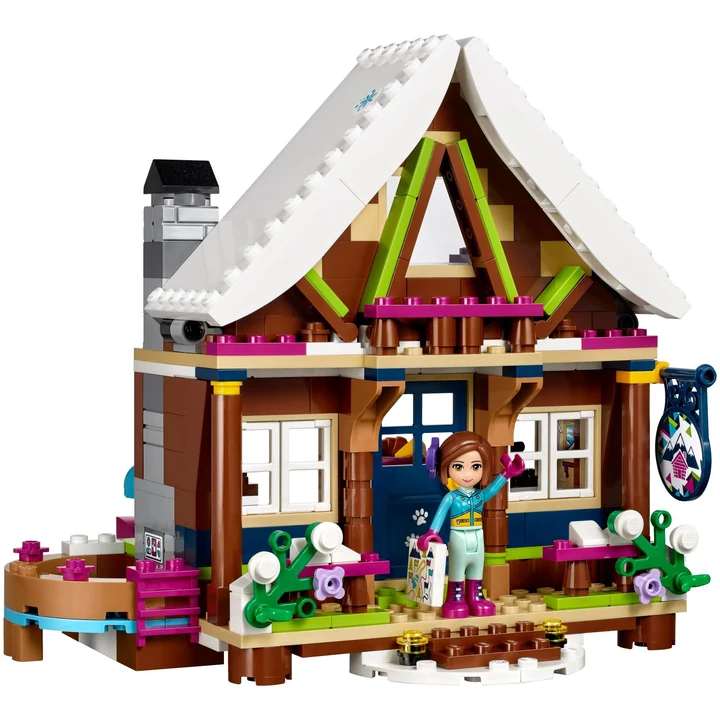 LEGO Friends 41323 Chalet im Wintersportort Bild 4