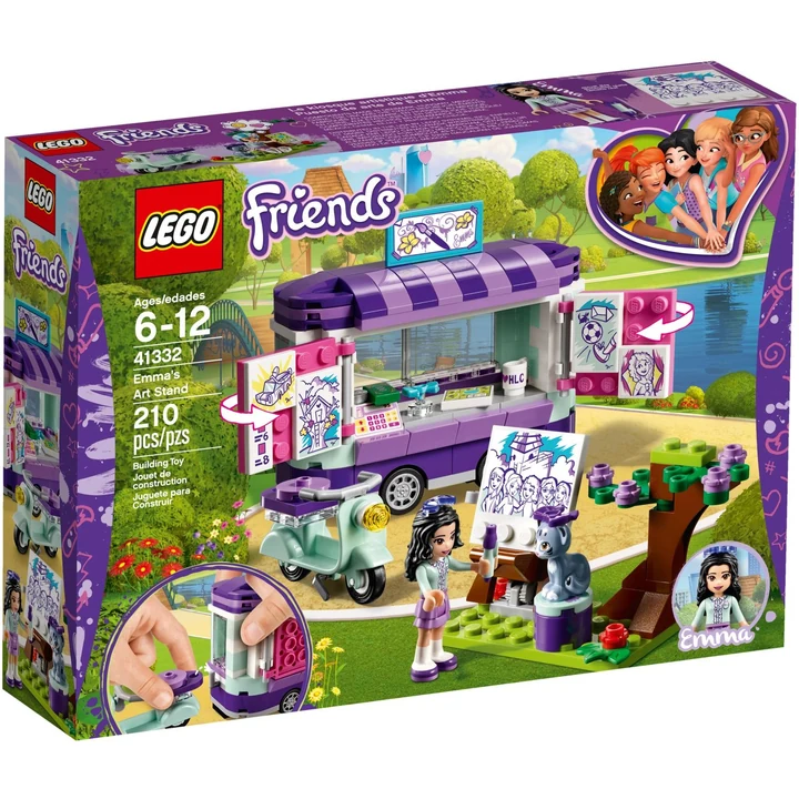 LEGO Friends 41332 Emmas rollender Kunstkiosk Bild 2