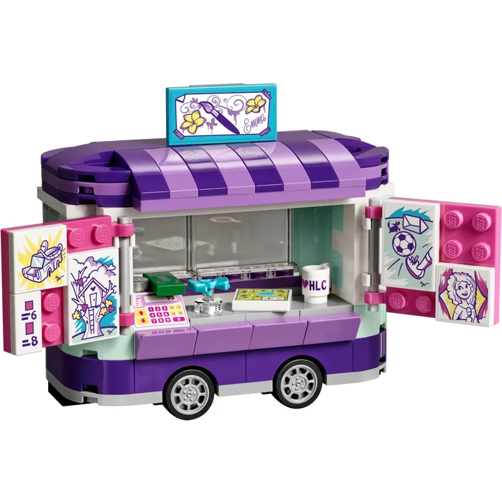 LEGO Friends 41332 Emmas rollender Kunstkiosk Bild 5