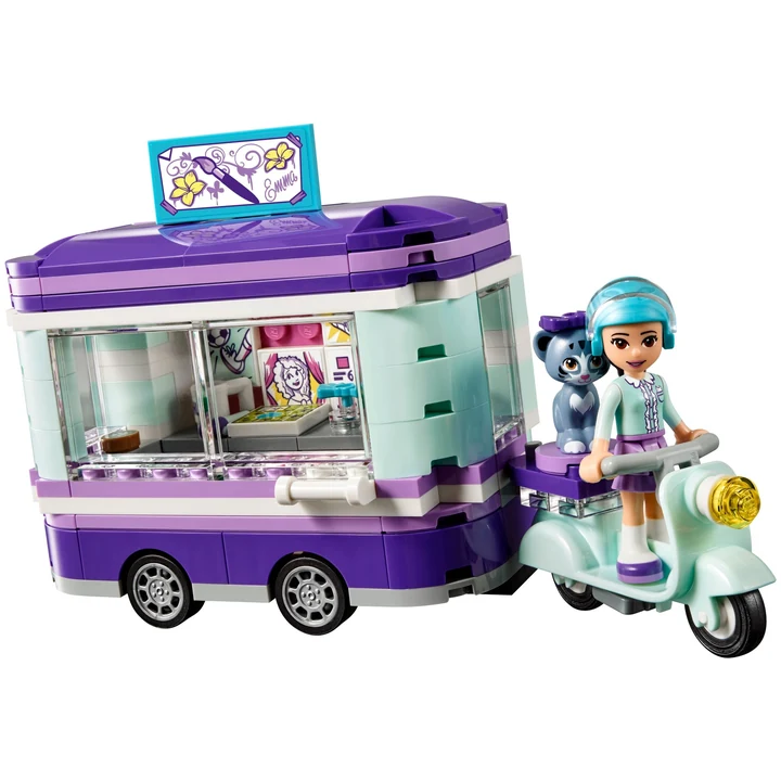 LEGO Friends 41332 Emmas rollender Kunstkiosk Bild 7