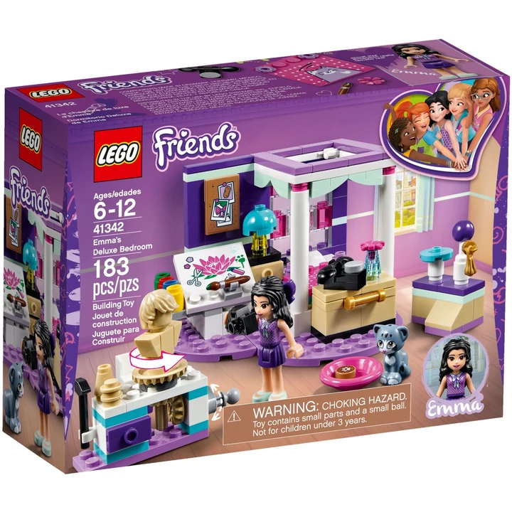 LEGO Friends 41342 Emmas Zimmer Bild 2