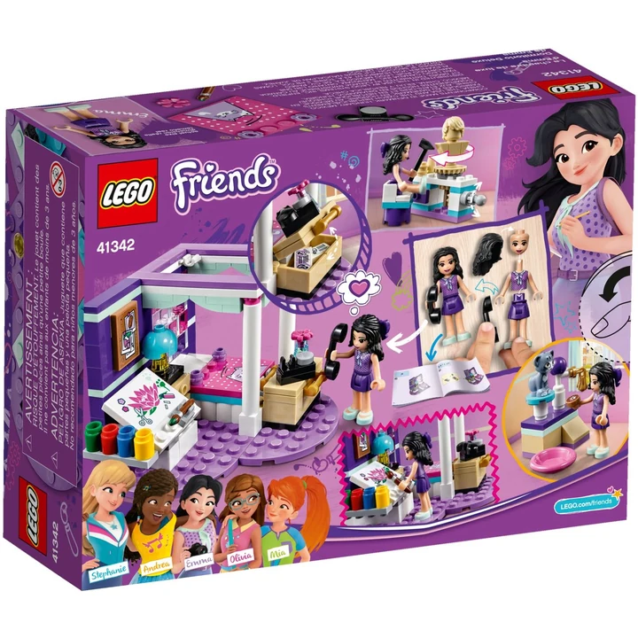 LEGO Friends 41342 Emmas Zimmer Bild 5