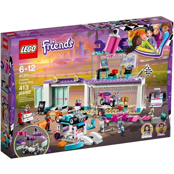 LEGO Friends 41351 Tuning Werkstatt Bild 2