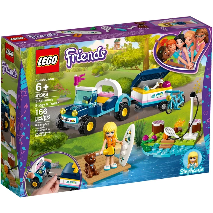 LEGO Friends 41364 Stephanies Cabrio mit Anhänger Bild 2