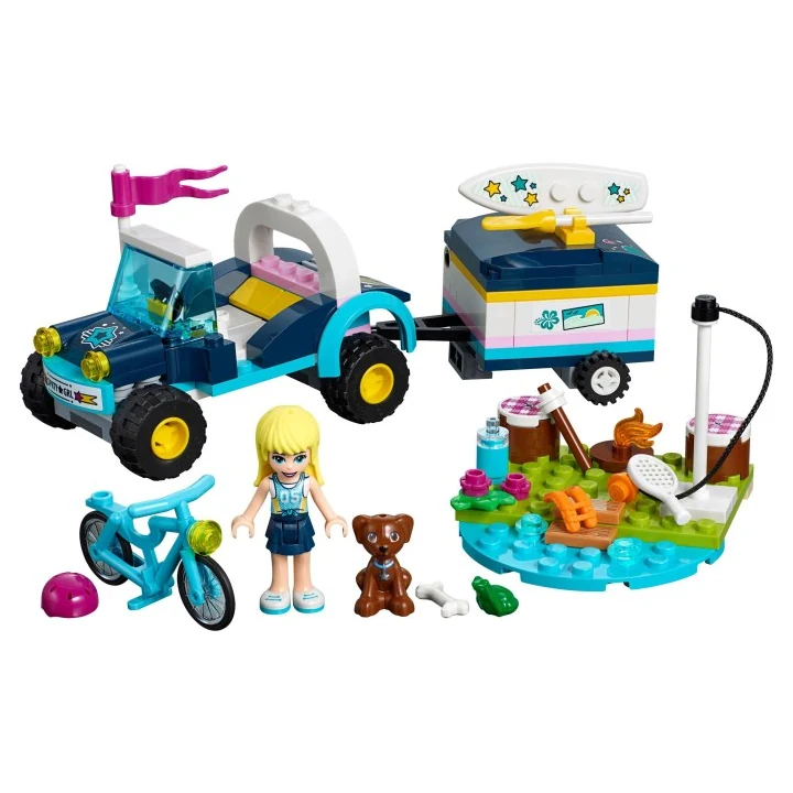 lego friends 41364 Stephanies Cabrio mit Anhänger