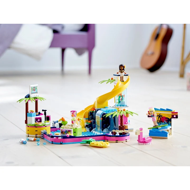 LEGO Friends 41374 Andreas Pool-Party Bild 3
