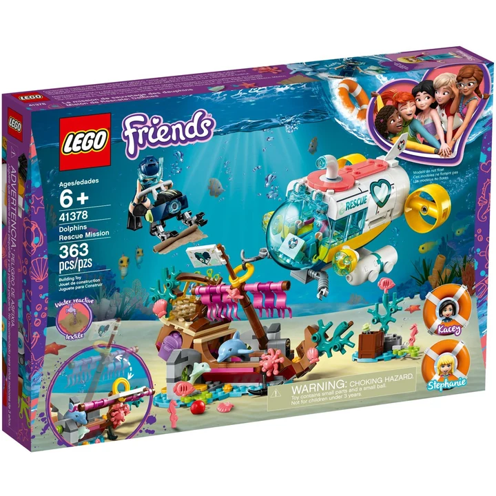 LEGO Friends 41378 Rettungs-U-Boot für Delfine Bild 2
