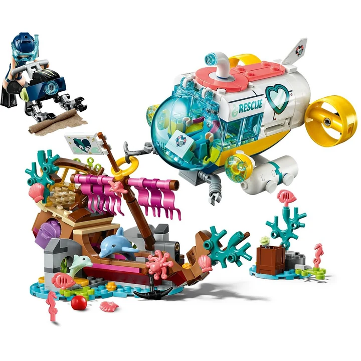 LEGO Friends 41378 Rettungs-U-Boot für Delfine Bild 3