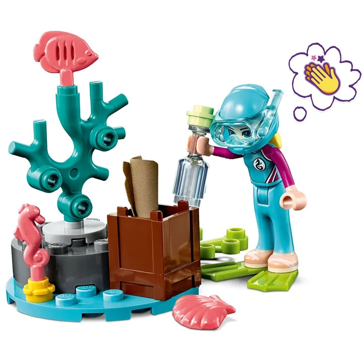 LEGO Friends 41378 Rettungs-U-Boot für Delfine Bild 4
