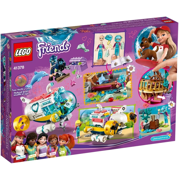 LEGO Friends 41378 Rettungs-U-Boot für Delfine Bild 5