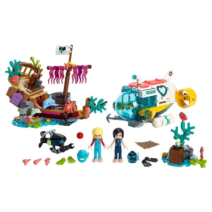 lego friends 41378 Rettungs-U-Boot für Delfine