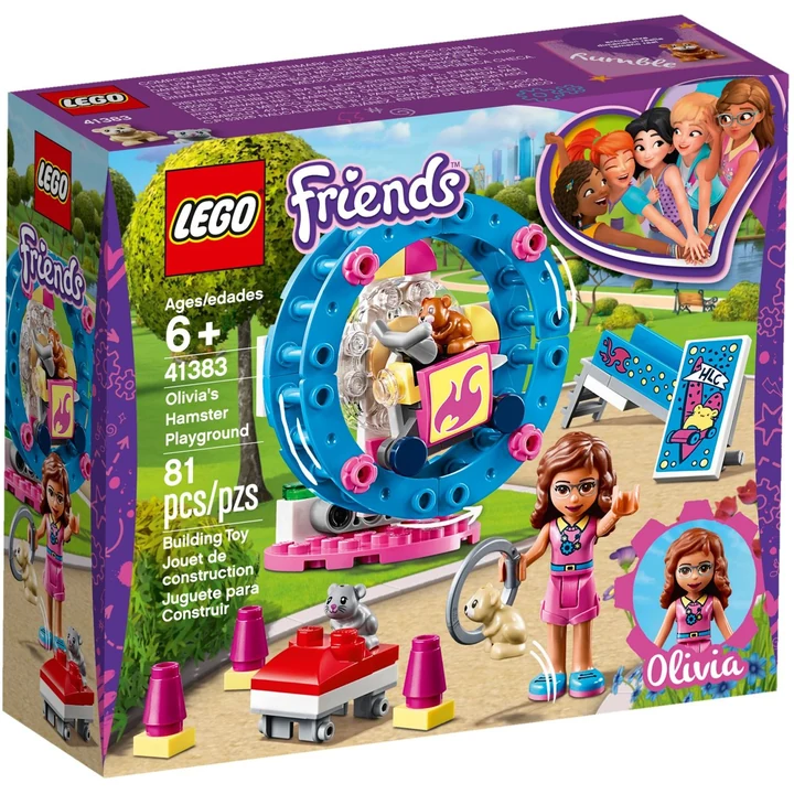 LEGO Friends 41383 Olivias Hamster-Spielplatz Bild 2