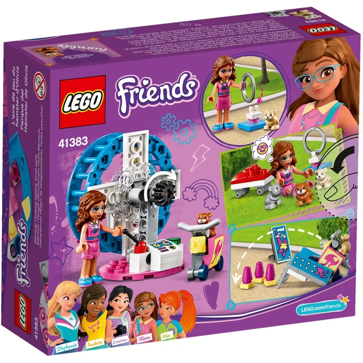 LEGO Friends 41383 Olivias Hamster-Spielplatz Bild 5