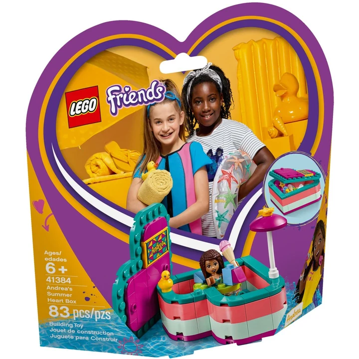 LEGO Friends 41384 Andreas sommerliche Herzbox Bild 2