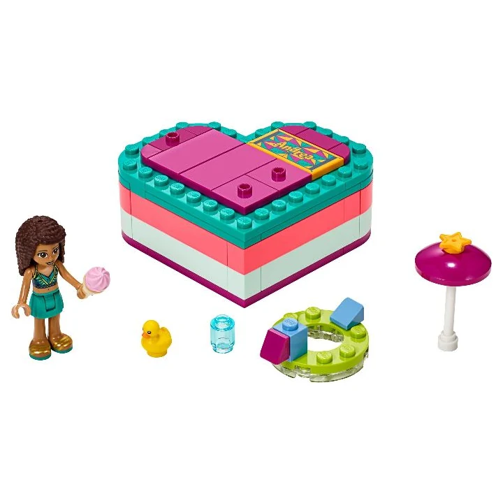 lego friends 41384 Andreas sommerliche Herzbox