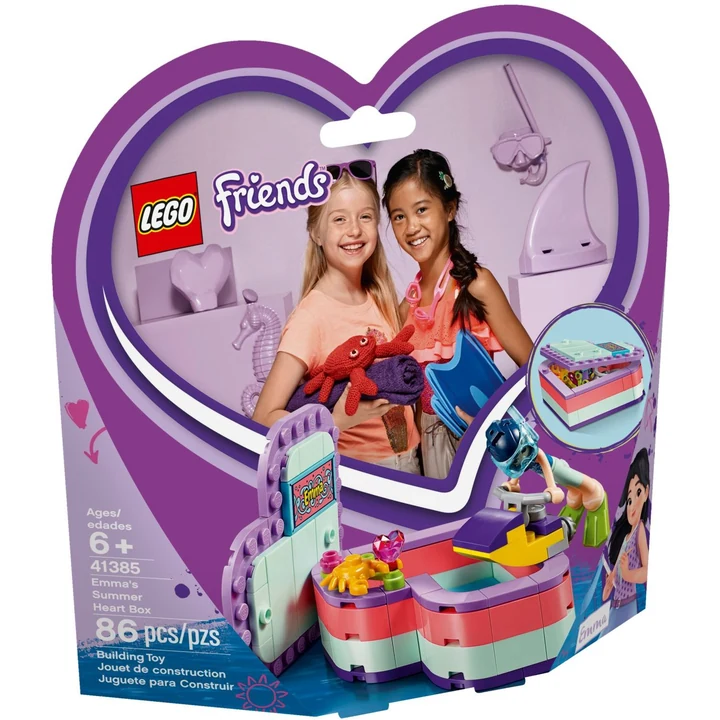 LEGO Friends 41385 Emmas sommerliche Herzbox Bild 2