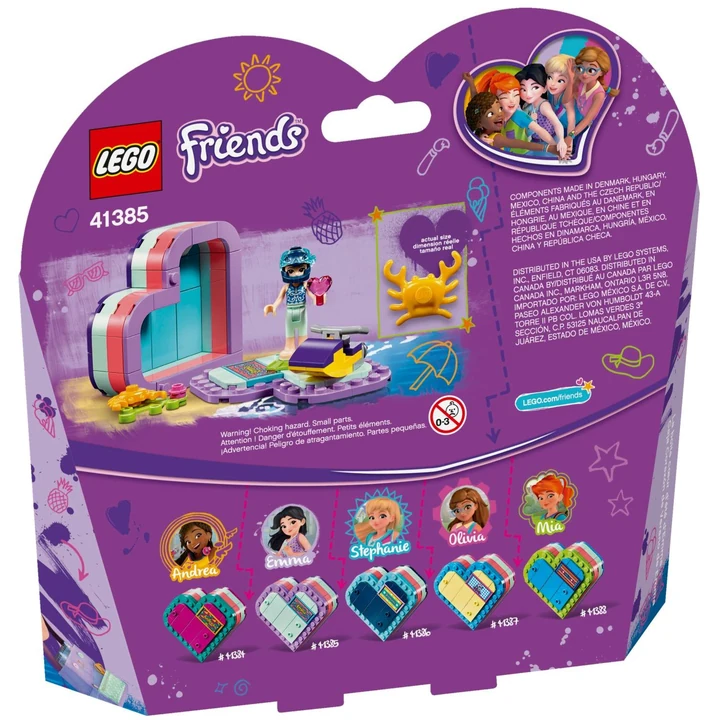 LEGO Friends 41385 Emmas sommerliche Herzbox Bild 3