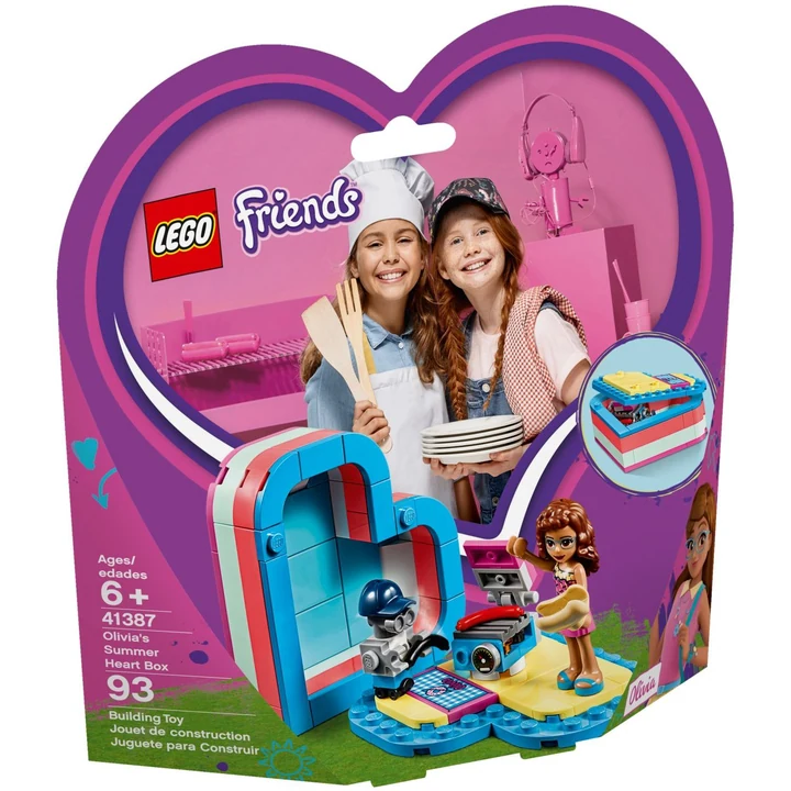 LEGO Friends 41387 Olivias sommerliche Herzbox Bild 2