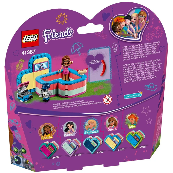 LEGO Friends 41387 Olivias sommerliche Herzbox Bild 3