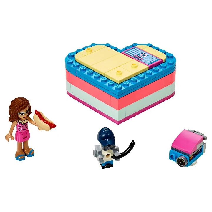 lego friends 41387 Olivias sommerliche Herzbox
