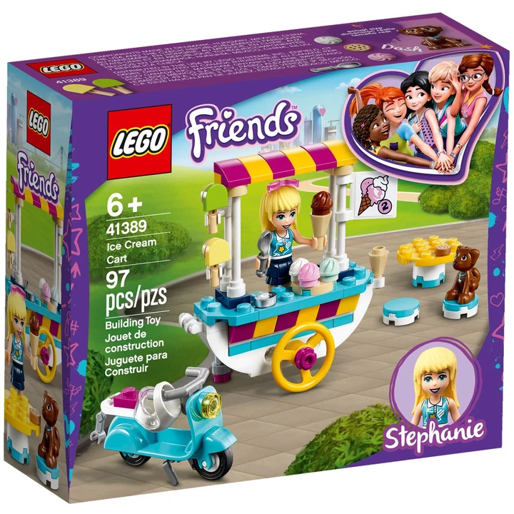 LEGO Friends 41389 Stephanies mobiler Eiswagen Bild 2