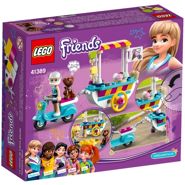 LEGO Friends 41389 Stephanies mobiler Eiswagen Bild 5
