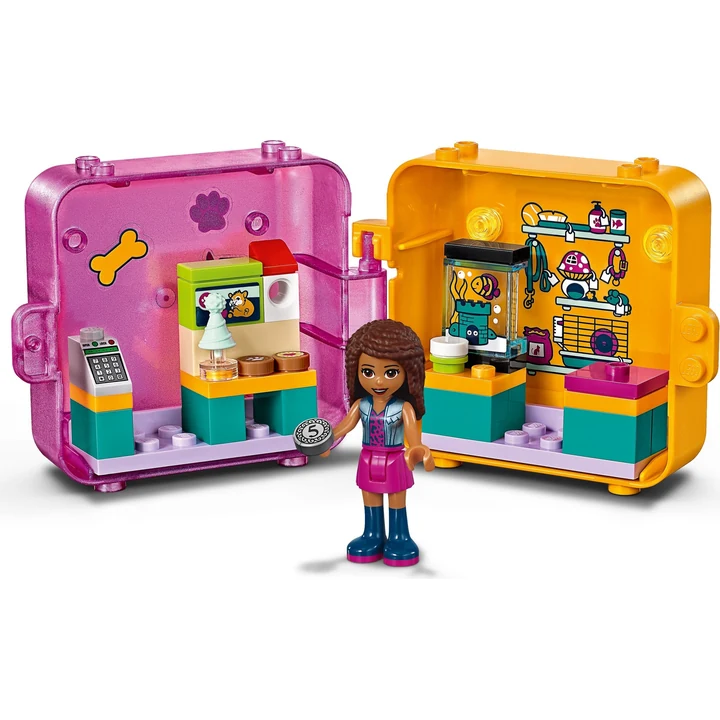 LEGO Friends 41405 Andreas magischer Würfel – Tiergeschäft Bild 3