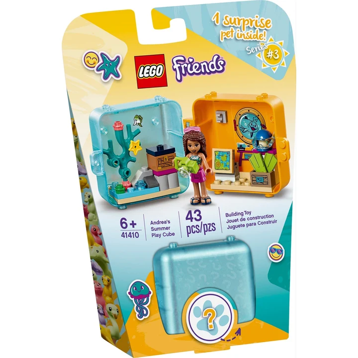 LEGO Friends 41410 Andreas Sommer Würfel - Tauchschule Bild 2