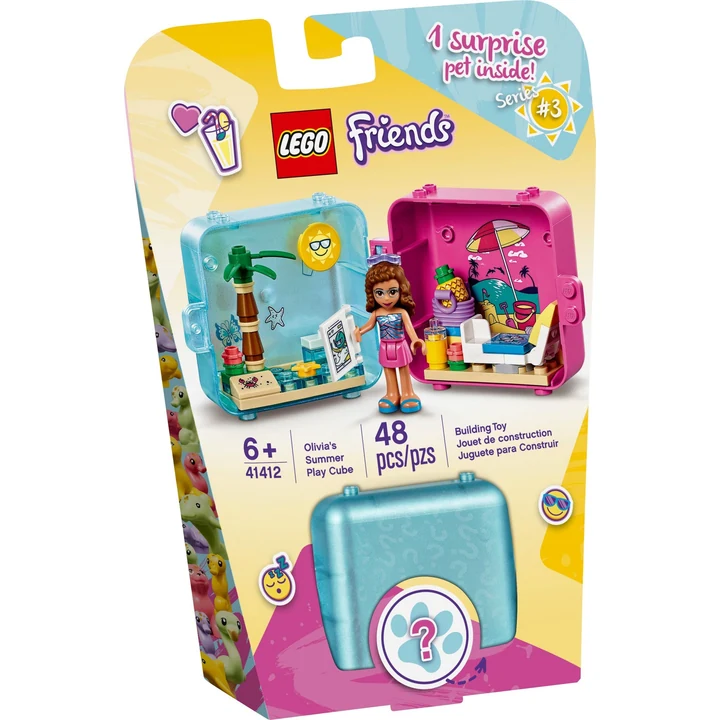 LEGO Friends 41412 Olivias Sommer Würfel - Strandtag Bild 2