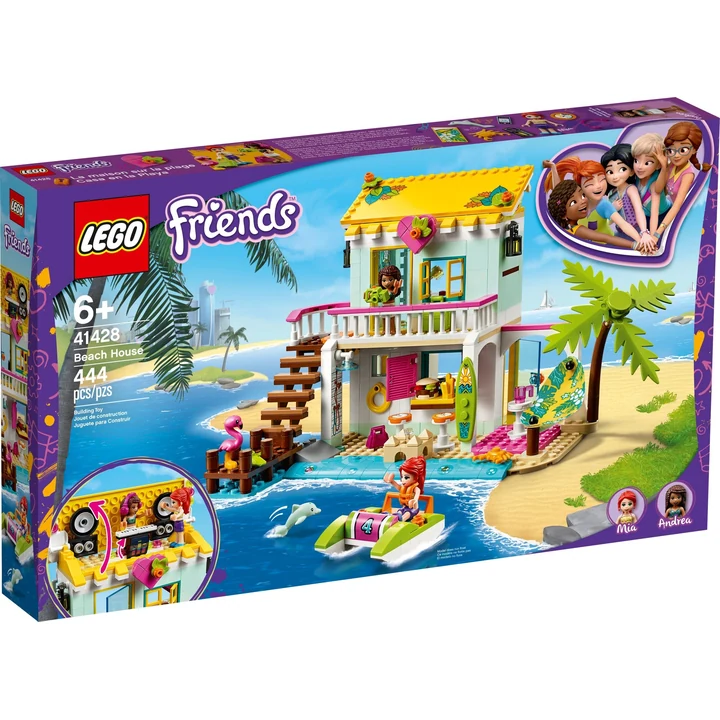 LEGO Friends 41428 Strandhaus mit Tretboot Bild 2