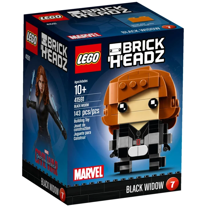 LEGO Brickheadz 41591 Black Widow Bild 2
