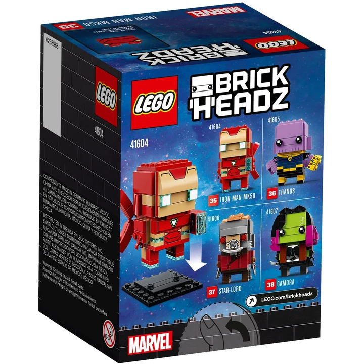 LEGO Brickheadz 41604 Iron Man MK50 Bild 5