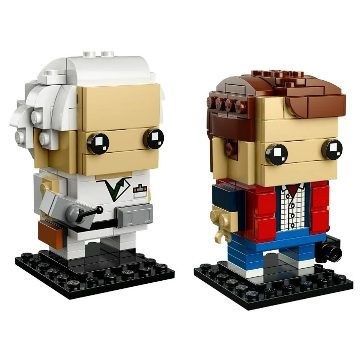 lego brickheadz 41611 Marty McFly und Doc Brown