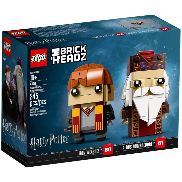 LEGO Brickheadz 41621 Ron Weasley™ und Albus Dumbledore™ Bild 2