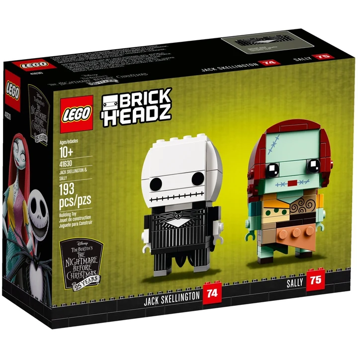 LEGO Brickheadz 41630 Jack Skellington und Sally Bild 2