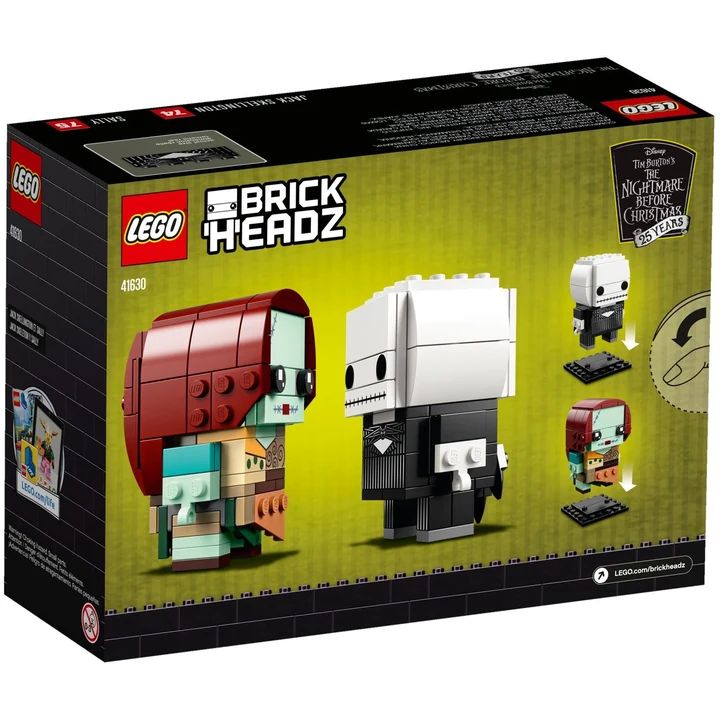 LEGO Brickheadz 41630 Jack Skellington und Sally Bild 5