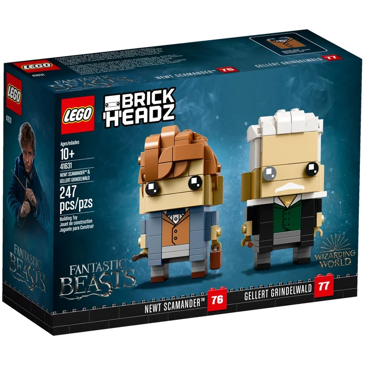 LEGO Brickheadz 41631 Newt Scamander™ und Gellert Grindelwald Bild 2