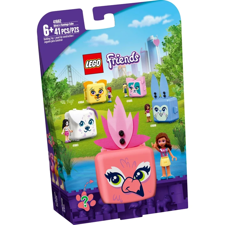 LEGO Friends 41662 Olivias Flamingo-Würfel Bild 2