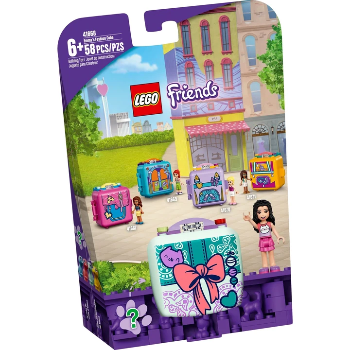 LEGO Friends 41668 Emmas Mode-Würfel Bild 2