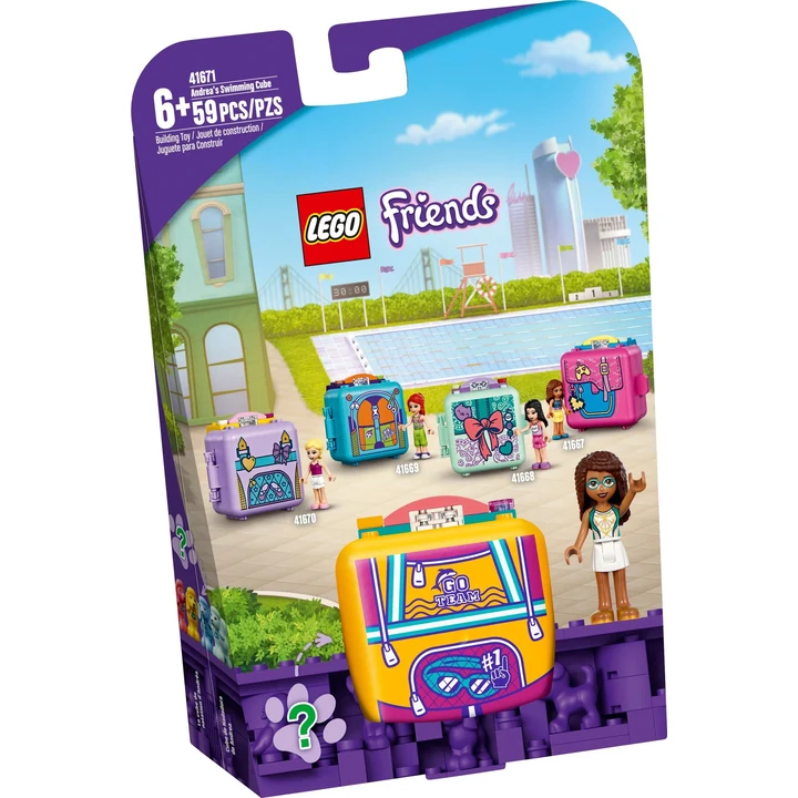 LEGO Friends 41671 Andreas Schwimmstar-Würfel Bild 2
