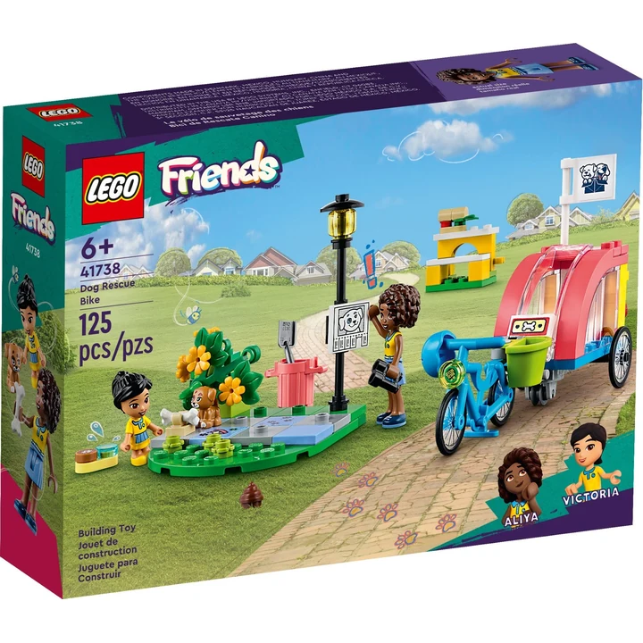 LEGO Friends 41738 Hunderettungsfahrrad Bild 2